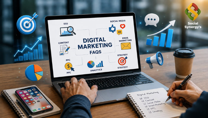 Digital Marketing FAQs | SocialSynergys Pitampura Delhi